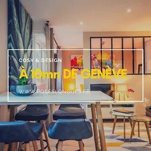  Apartment Le Chatelet- Parking Gratuit - Cosy Et Design - A 10 Mn De Geneve